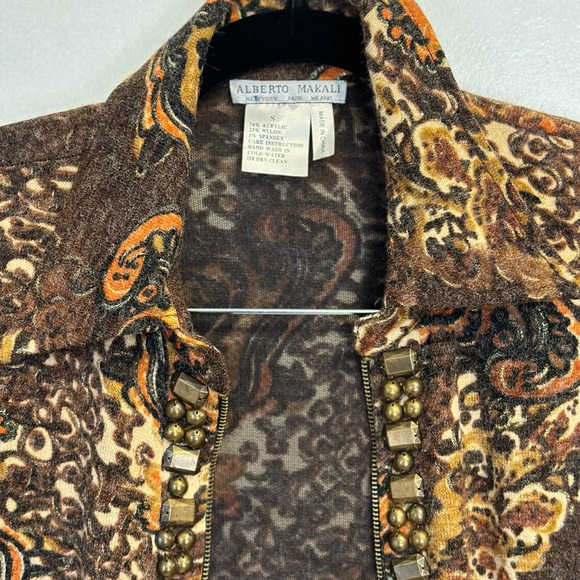 ALBERTO MAKALI ,NY-Paris-Milano blazer/jacket/Cardigan with zipper - Picture 14 of 15